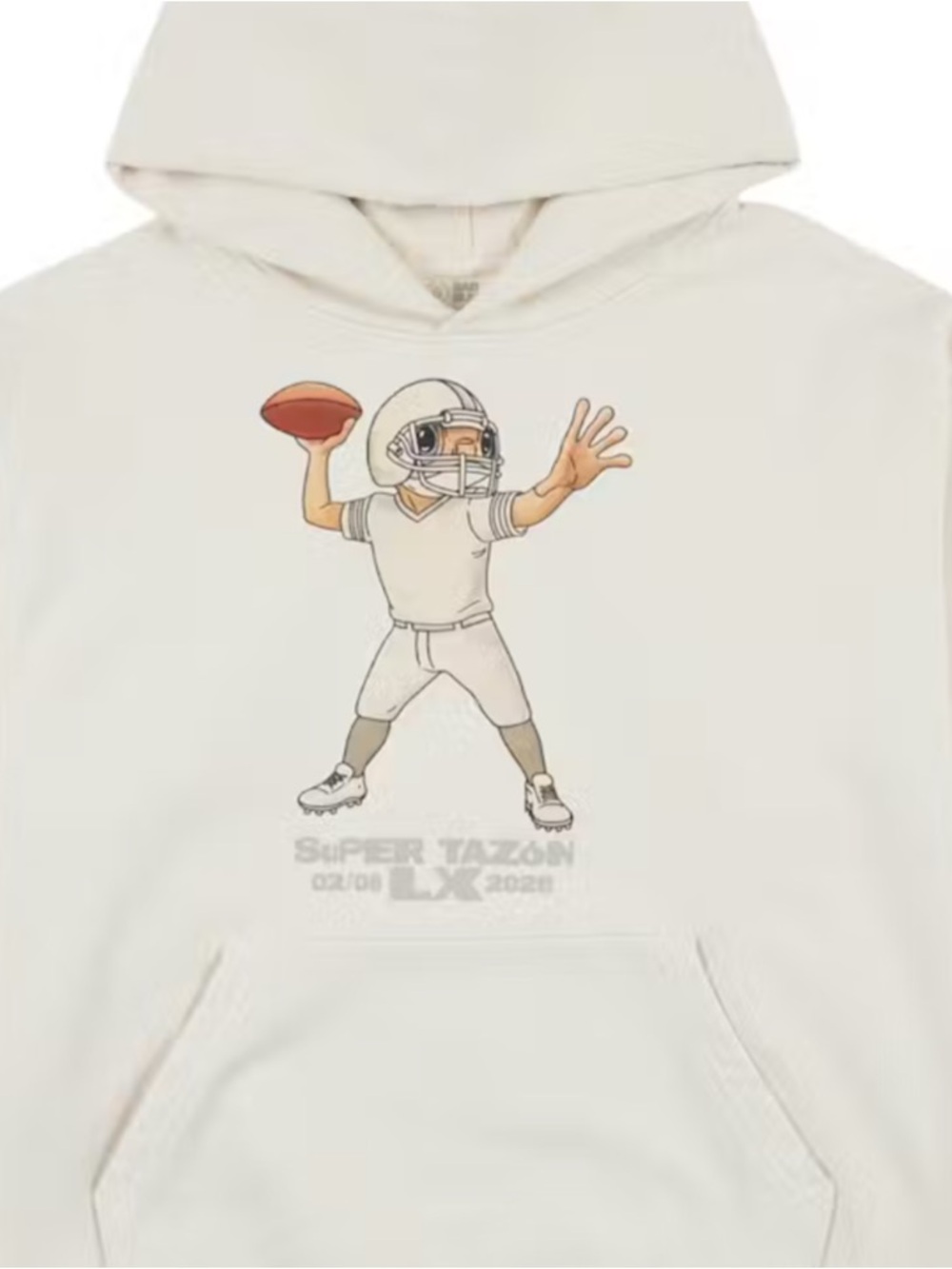 Bad Bunny x Super Tazon NFL Concho Hoodie
Off White Large NWT